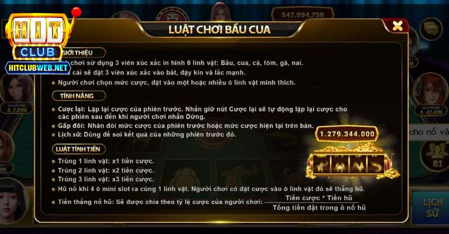 Bầu Cua áp dụng đa dạng mức cược cho game thủ thử sức