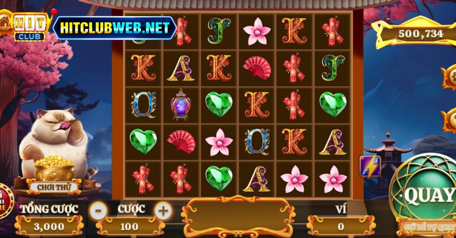 Tìm hiểu bí quyết chinh phục slot game Mèo Tài Lộc cùng Hitclub