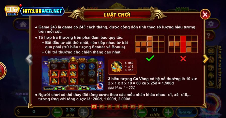 Luật chơi game slot Kho Báu Tứ Linh