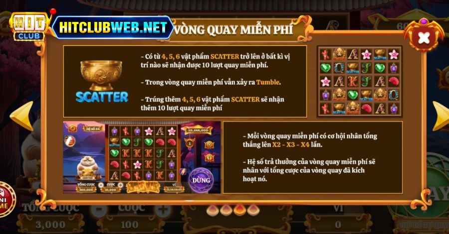 Vật phẩm Scatter trong game