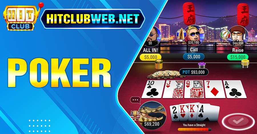 Poker Hitclubweb – Luật chơi chi tiết cho người mới tham gia