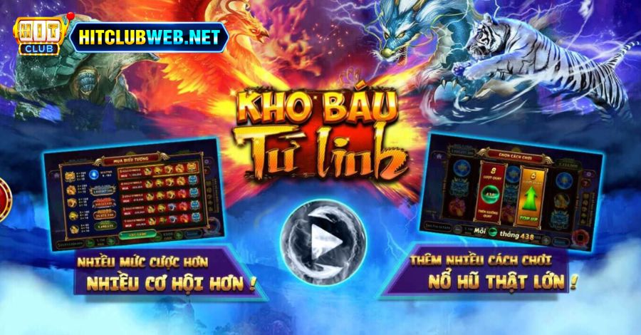 Tìm hiểu thông tin về game nổ hũ Kho Báu Tứ Linh Hitclubweb